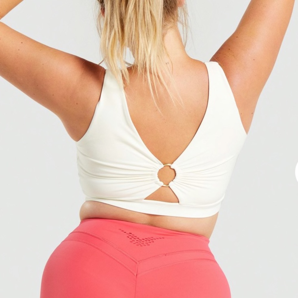 Whitney Simmons Sports Bra Unbleached